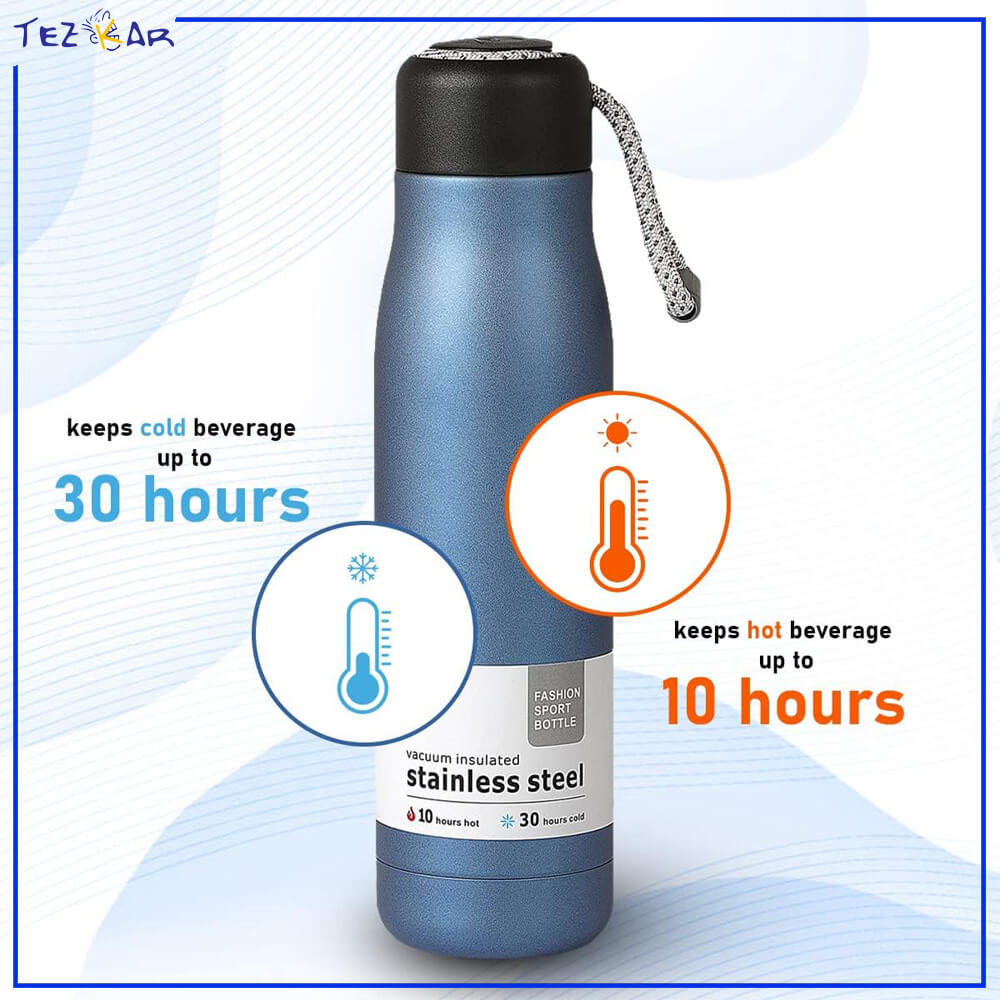 Yodo Stainless Steel Water Bottle Vacuum Insulated Thermos Flask