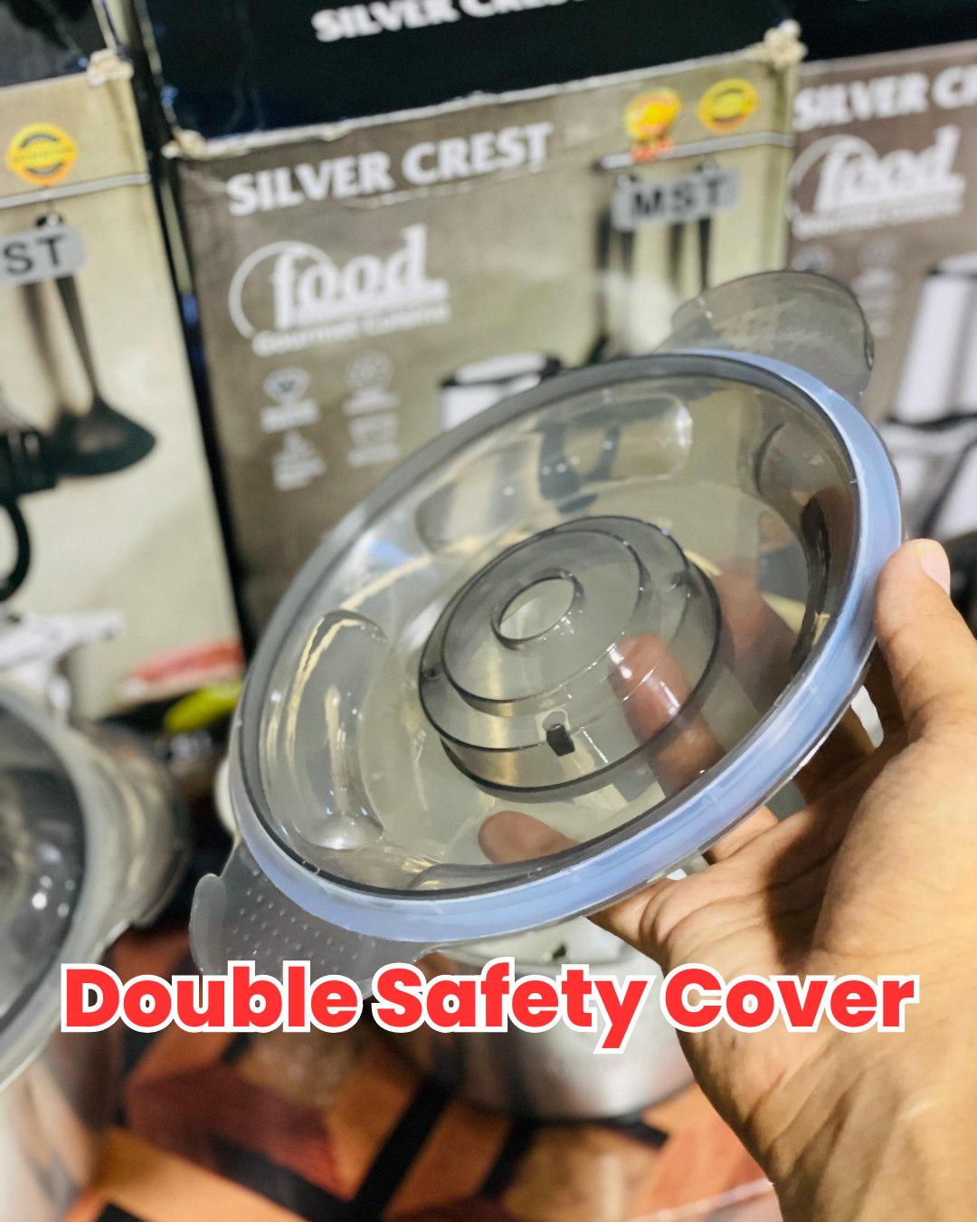 Silver Crest 3-in-1 Electric Food Processor & Meat Grinder