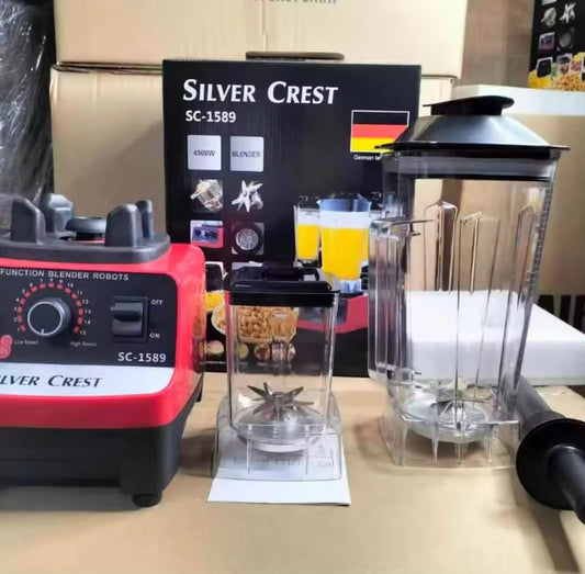 Blend & Grind Anything in Seconds with the Silver Crest Blender 100% Imported