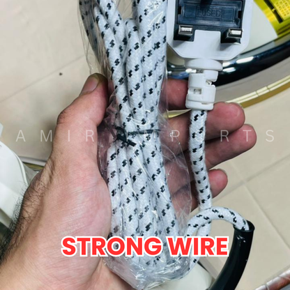 Silver Crest Dry Iron 1000W SC-1077AF | 2 Years Warranty | Non-Stick Heavy Weight Iron