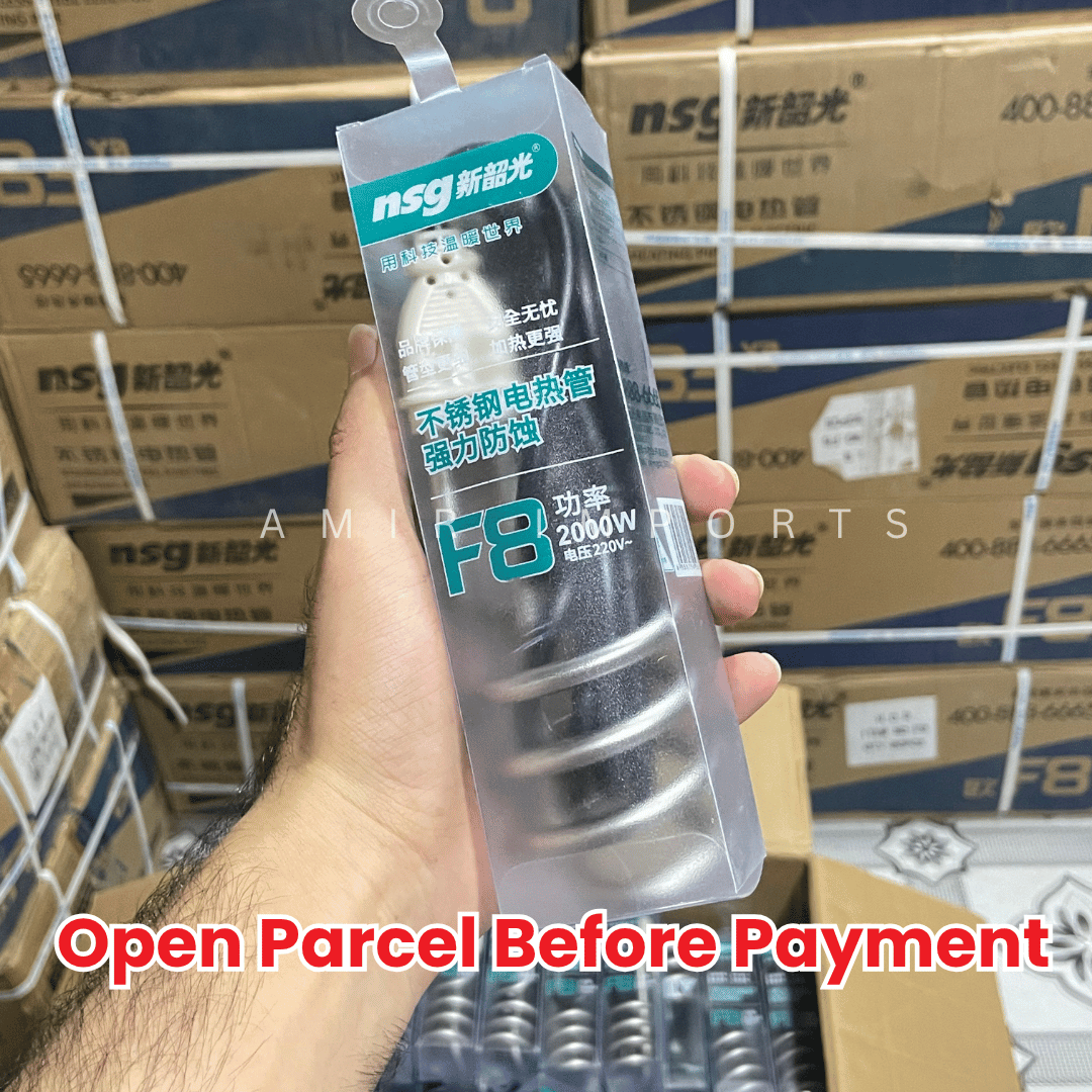 100% Original F8 Shockproof Water Rod Heater - Import CHINA