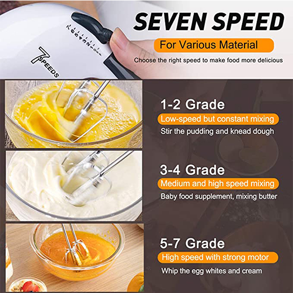 Electric Hand Mixer ( 7-Speed )