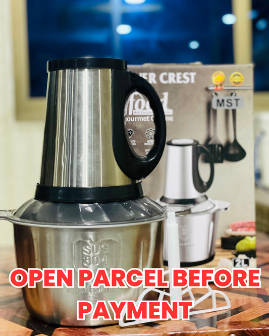 Silver Crest 3-in-1 Electric Food Processor & Meat Grinder