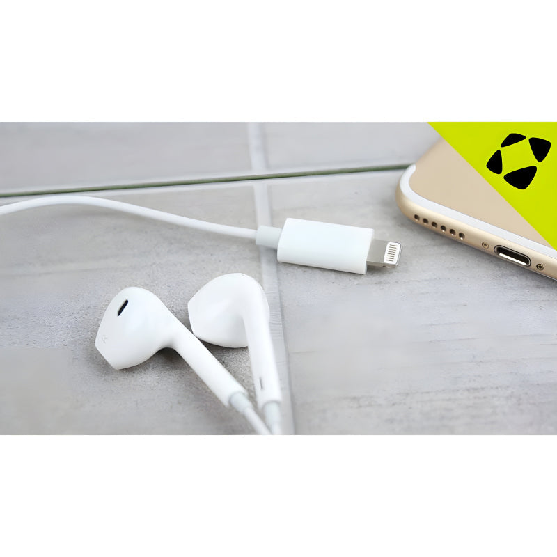 100% original A1748 Apple Ear Pods Lightning Connectivity, Superior Audio – In-Ear Canal Headset