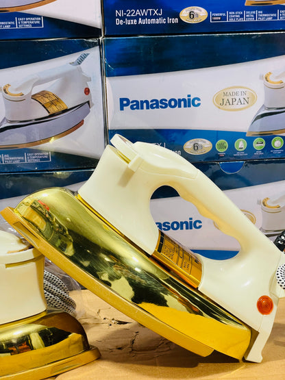 Panasonic Dry Iron 1000W - Non-Stick Soleplate, Swivel Cord