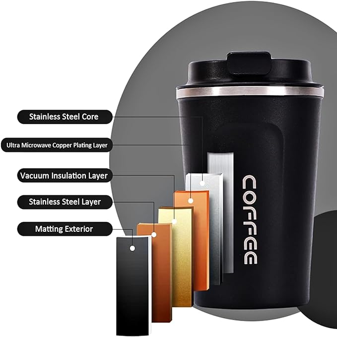 New Digital Display Coffee Thermos Cup ( Hot & Cold )