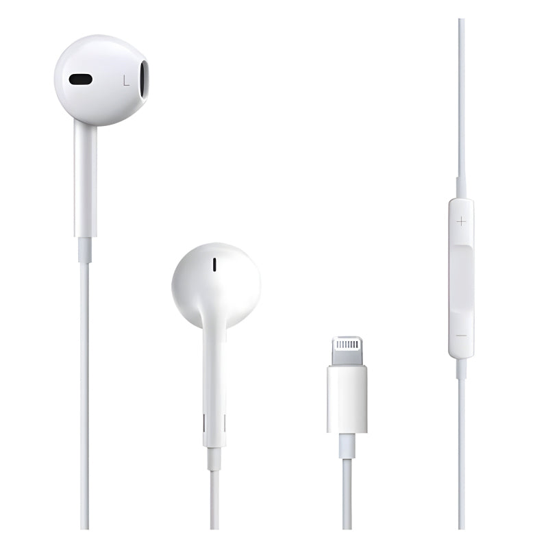 100% original A1748 Apple Ear Pods Lightning Connectivity, Superior Audio – In-Ear Canal Headset