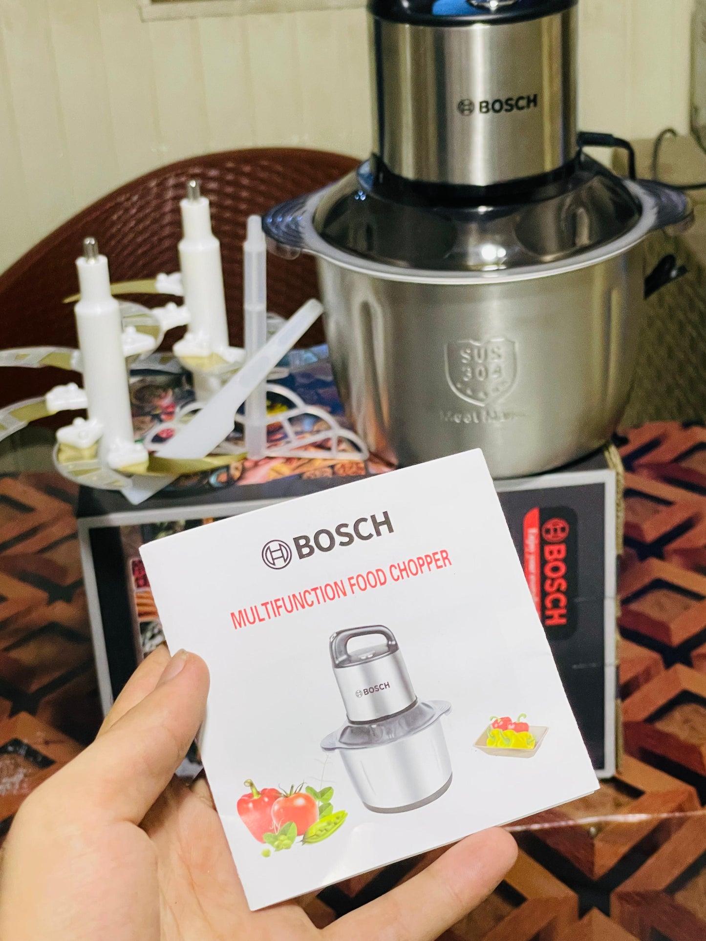 5L Food Chopper – German Quality
