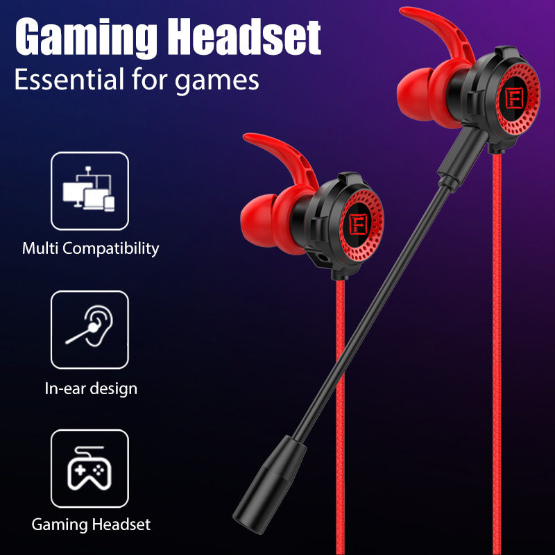 G900 Dual Gaming Headset With Detachable HD Long Mic