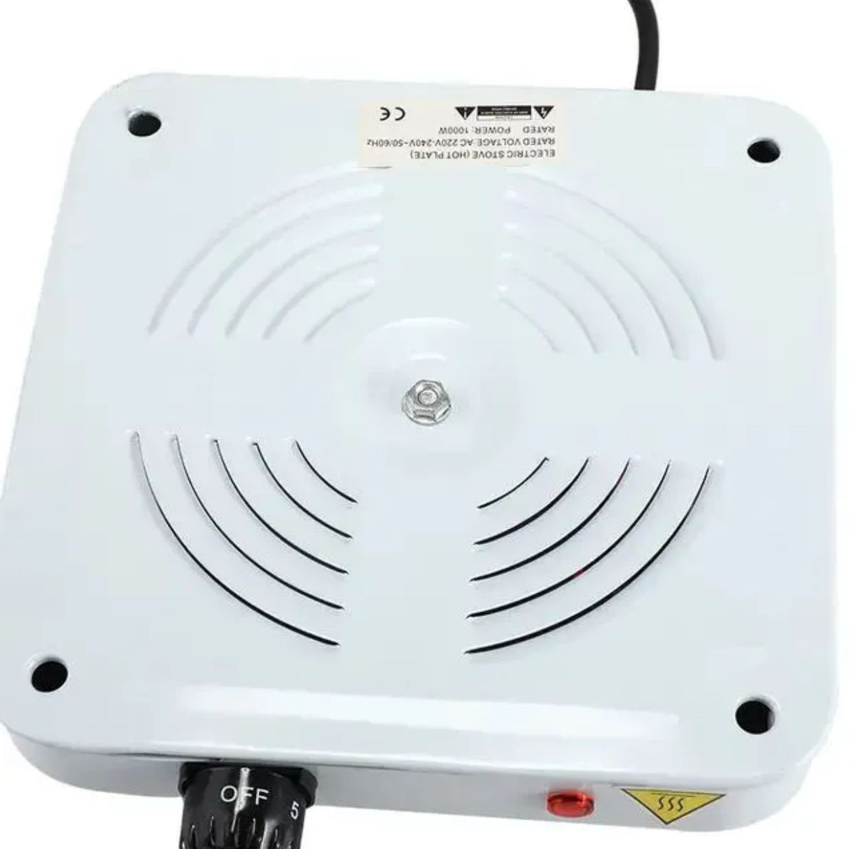 1000W Kitchen Cooker Hot Plate (Gas nahi hai? Koi baat nahi!)