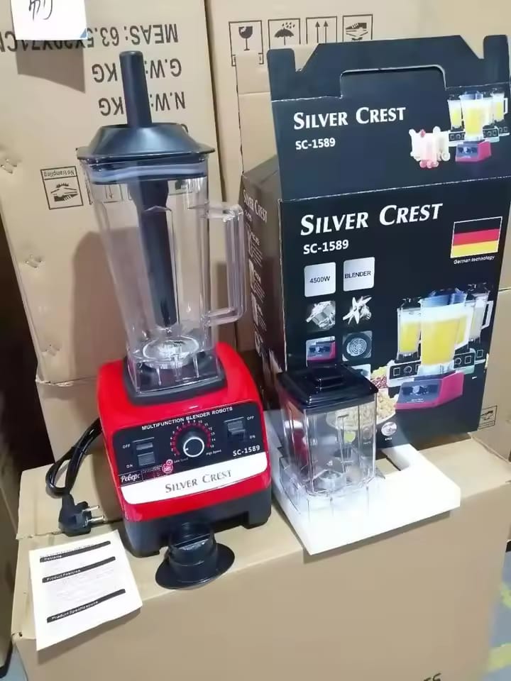 Blend & Grind Anything in Seconds with the Silver Crest Blender 100% Imported