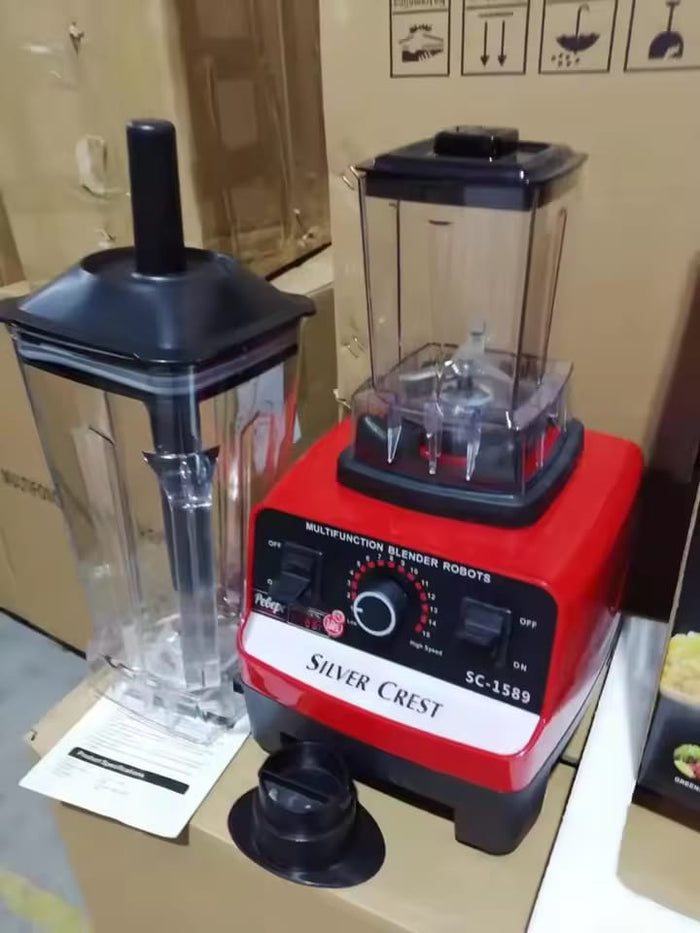 Blend & Grind Anything in Seconds with the Silver Crest Blender 100% Imported