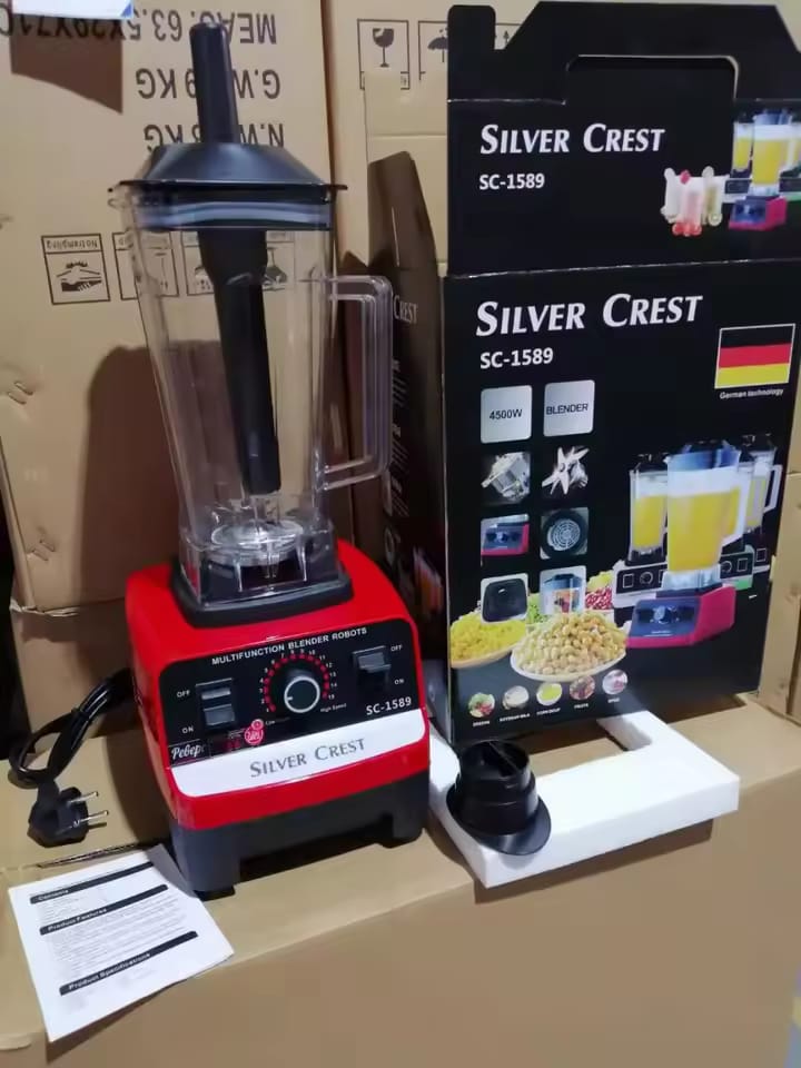 Blend & Grind Anything in Seconds with the Silver Crest Blender 100% Imported