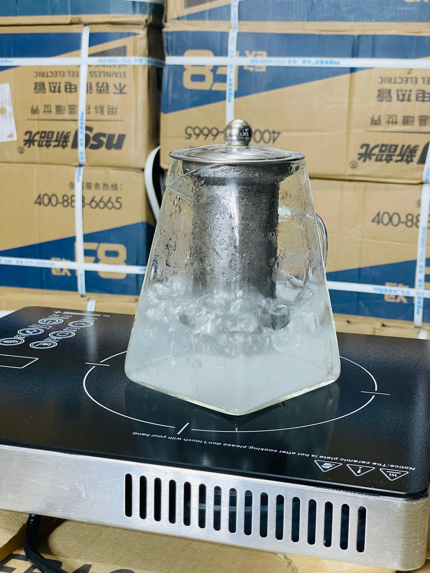 Silver Crest Electric Ceramic Hotplate | Adjustable Temperature Control | All Pots Compatible