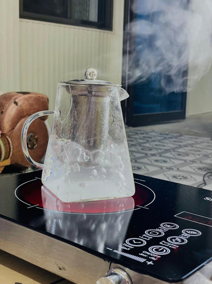 Silver Crest Electric Ceramic Hotplate | Adjustable Temperature Control | All Pots Compatible