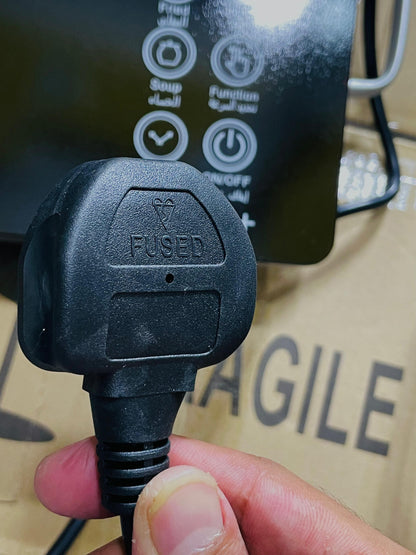 Silver Crest Electric Ceramic Hotplate | Adjustable Temperature Control | All Pots Compatible