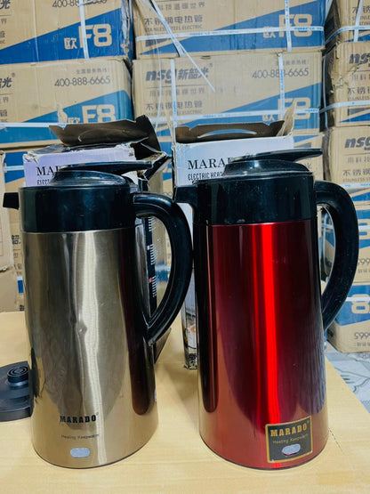 MARADO 3.5L Cordless Electric Kettle | Insulated Stainless Steel | 1000W Auto Shut-Off