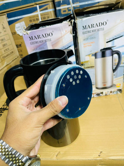 MARADO 3.5L Cordless Electric Kettle | Insulated Stainless Steel | 1000W Auto Shut-Off