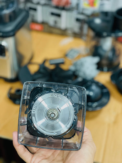 Silver Crest 8-in-1 Food Processor 3L | 15 Speed Settings | Juicer Blender Grinder | 8 Stainless Steel Blades