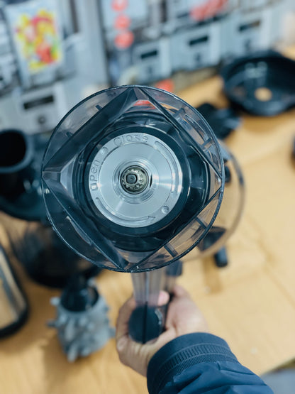 Silver Crest 8-in-1 Food Processor 3L | 15 Speed Settings | Juicer Blender Grinder | 8 Stainless Steel Blades