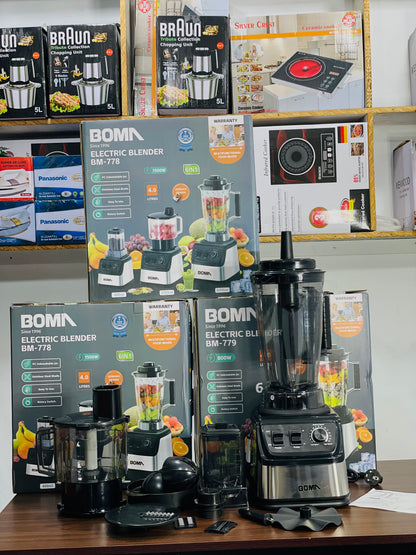 Boma 6 in 1 Electric Blender Set | Six Kitchen Superpowers