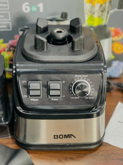 Boma 6 in 1 Electric Blender Set | Six Kitchen Superpowers