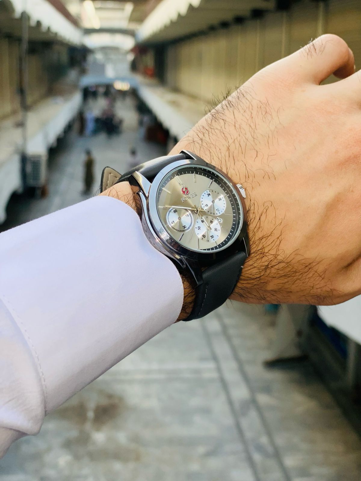 Power Master Chronograph Watch