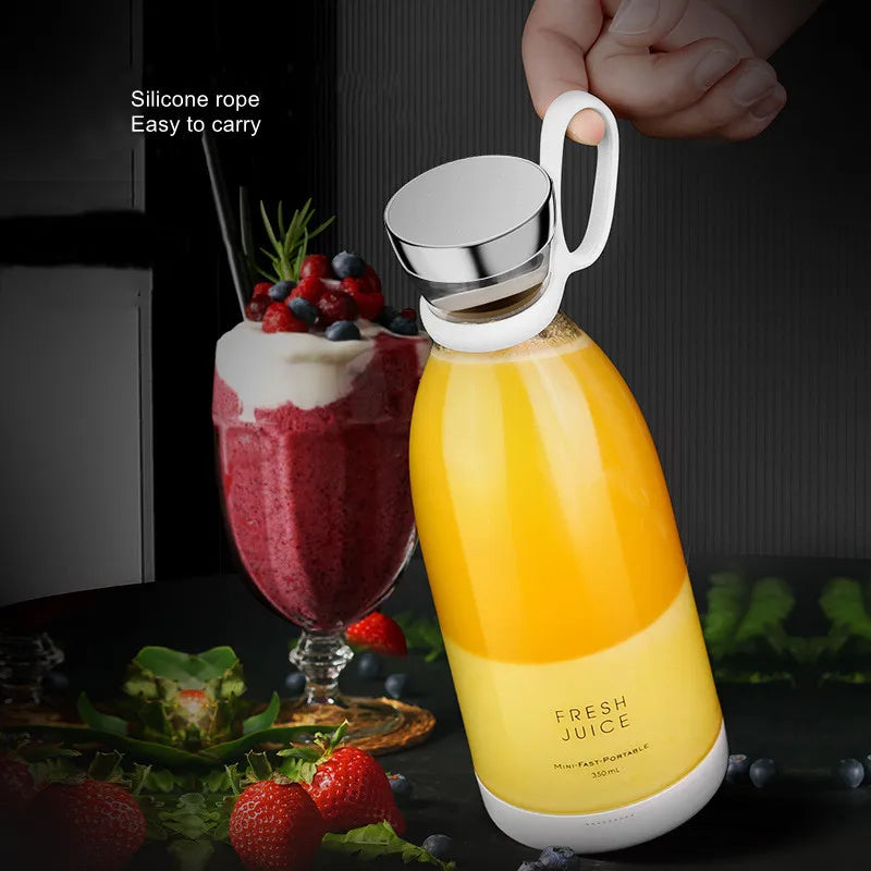 Electric Mini Portable Juicer Blender USB Recahrgeable