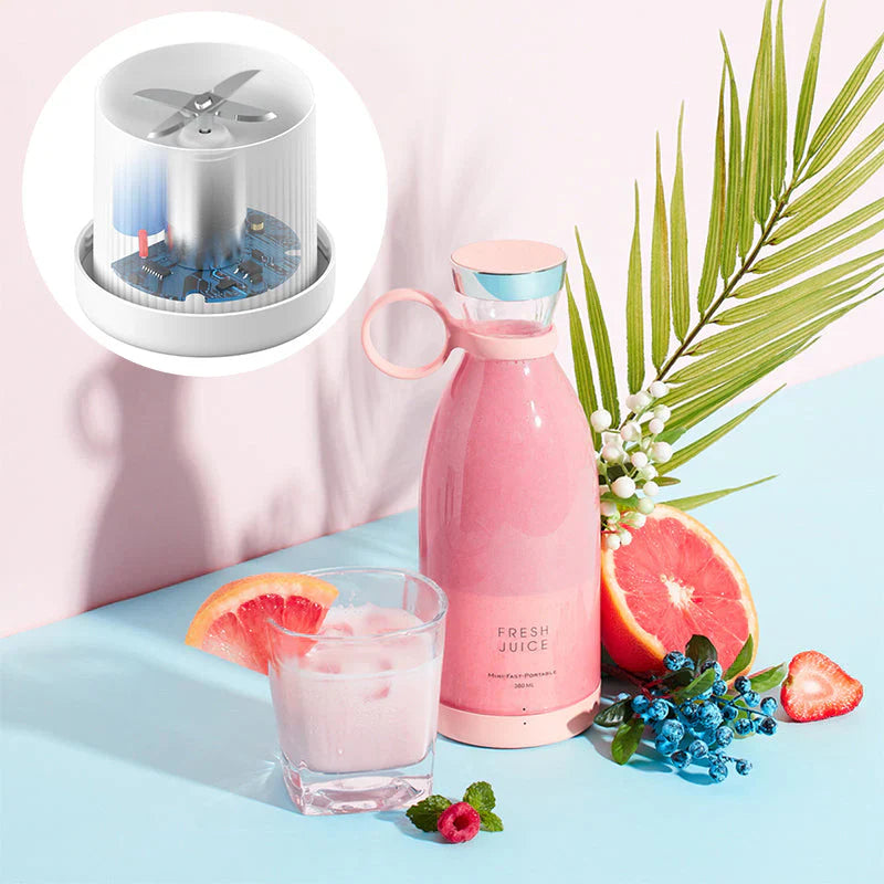 Electric Mini Portable Juicer Blender USB Recahrgeable