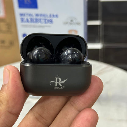 Germany Lot Imported SBT400 Wireless Metallic Earbuds - 40 Hour Backup, Water & Sweat Resistance