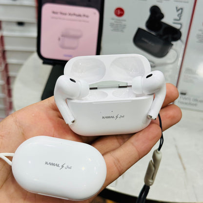 AirPods Pro 2 with Active ANC - Made in Dubai 45Hours Backup Time  with 1 Year Official Warranty