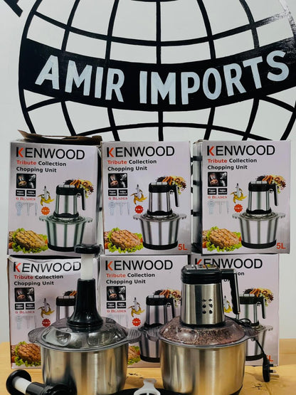 Kenwood Electric Meat Chopper 5L Capacity + 3 Speed Levels – Cook More, Faster