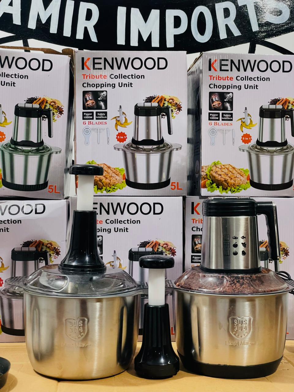 Kenwood Electric Meat Chopper 5L Capacity + 3 Speed Levels – Cook More, Faster