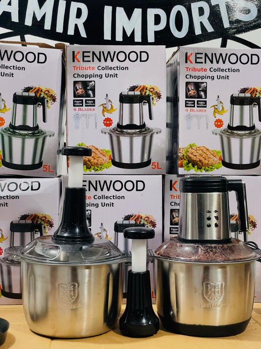 Kenwood Electric Meat Chopper 5L Capacity + 3 Speed Levels – Cook More, Faster