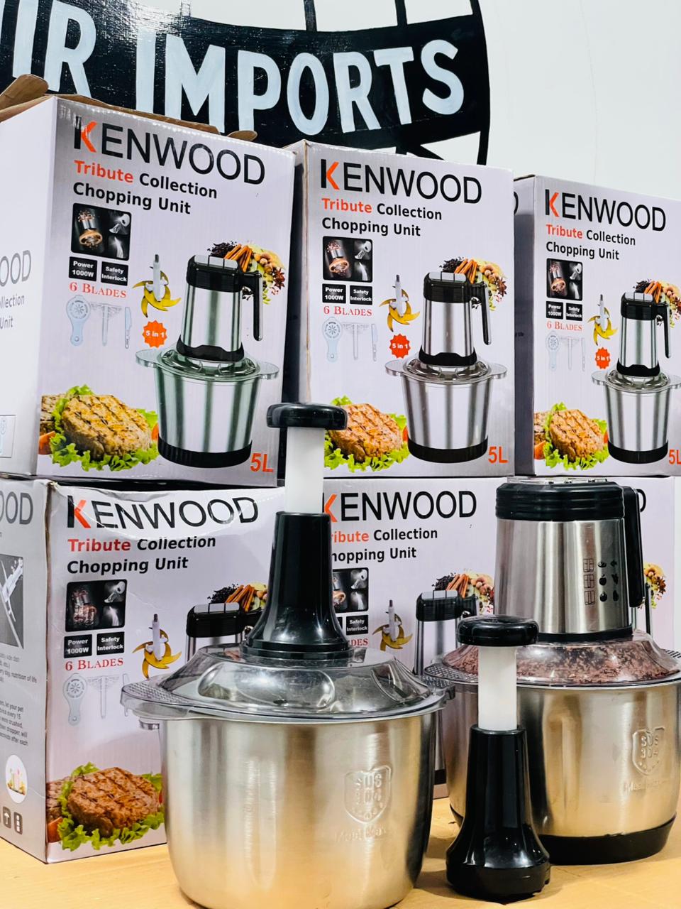Kenwood Electric Meat Chopper 5L Capacity + 3 Speed Levels – Cook More, Faster