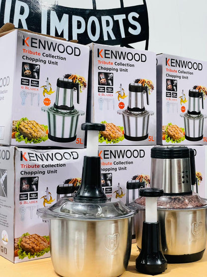 Kenwood Electric Meat Chopper 5L Capacity + 3 Speed Levels – Cook More, Faster