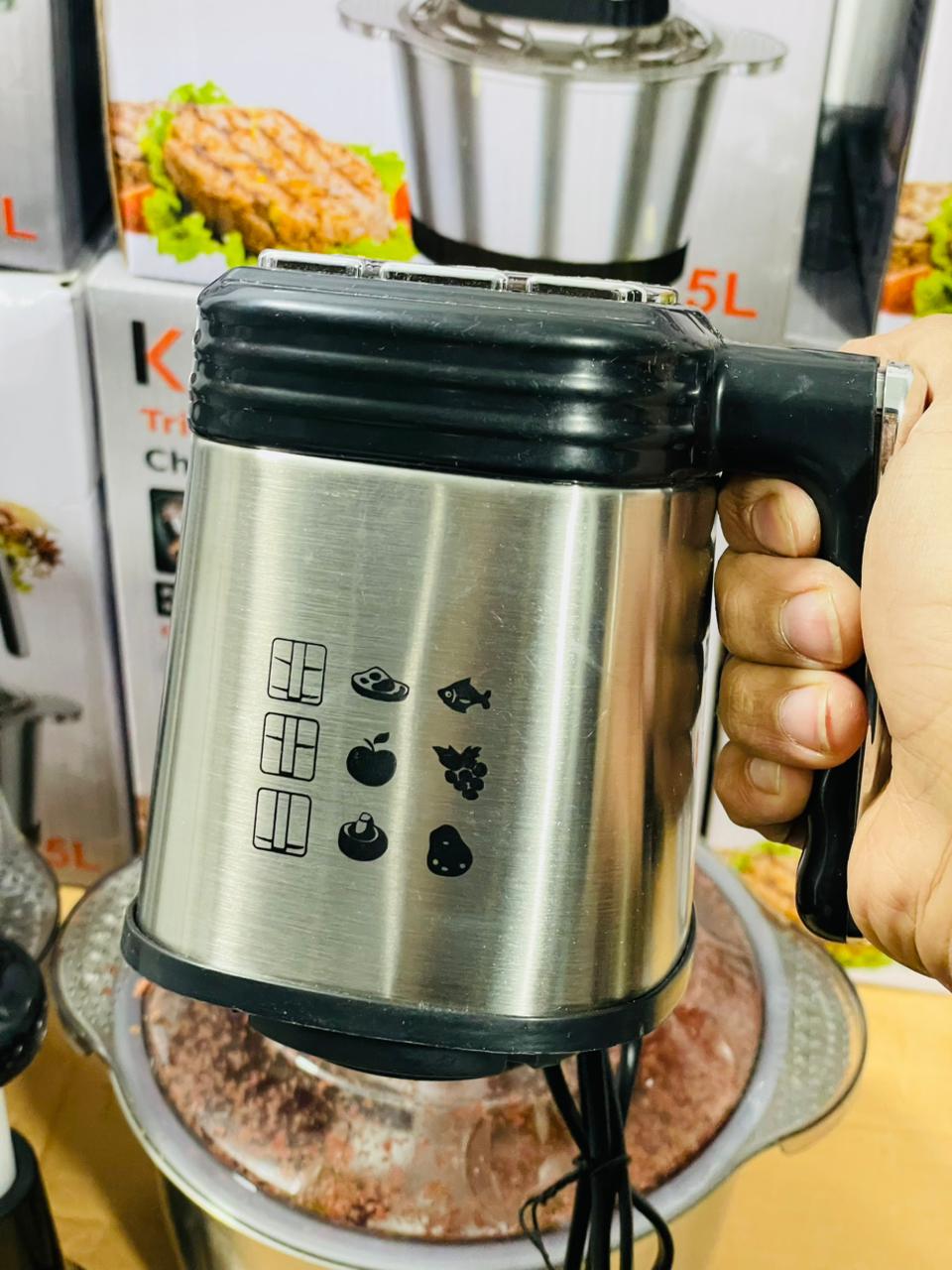 Kenwood Electric Meat Chopper 5L Capacity + 3 Speed Levels – Cook More, Faster