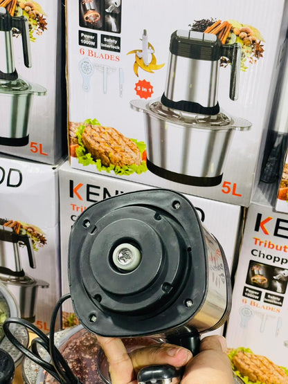 Kenwood Electric Meat Chopper 5L Capacity + 3 Speed Levels – Cook More, Faster