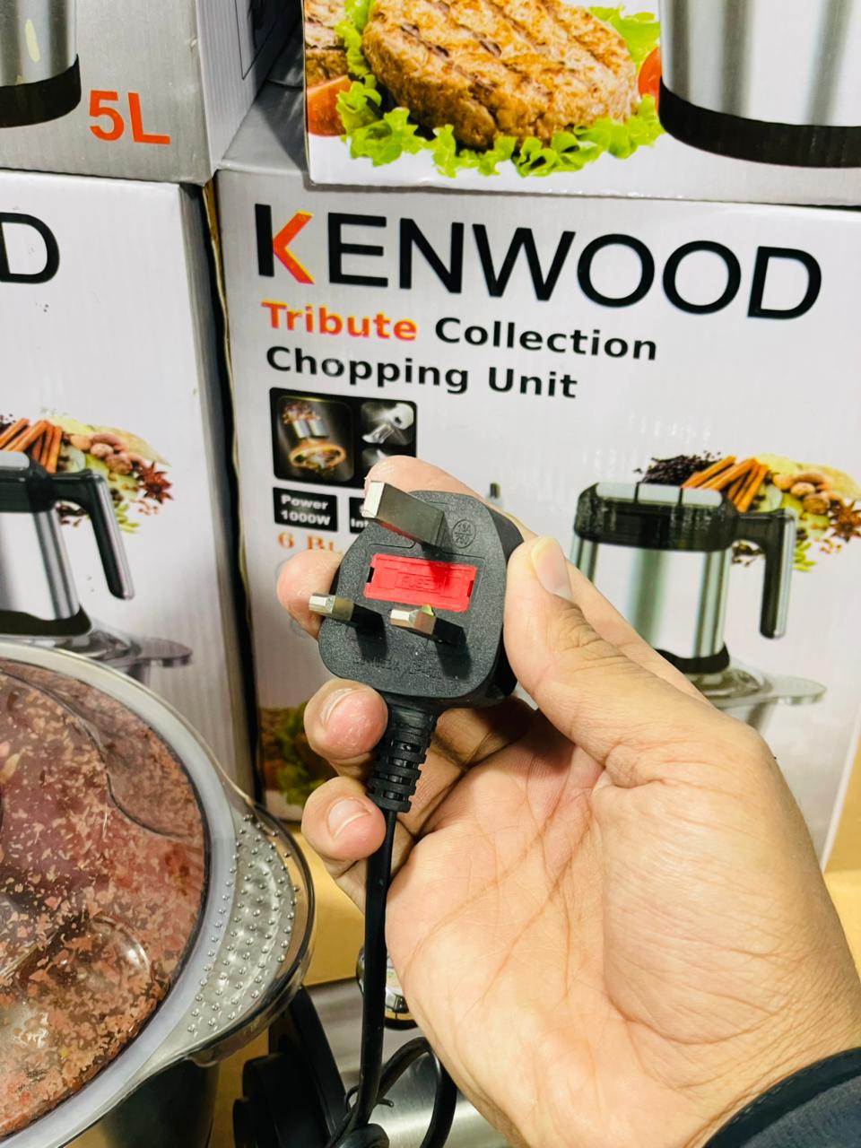 Kenwood Electric Meat Chopper 5L Capacity + 3 Speed Levels – Cook More, Faster