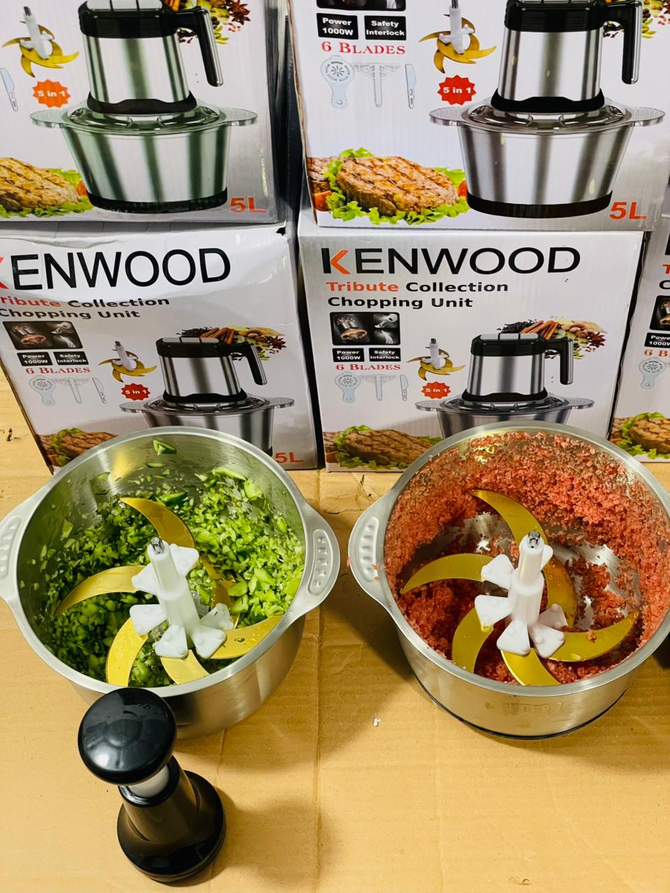 Kenwood Electric Meat Chopper 5L Capacity + 3 Speed Levels – Cook More, Faster