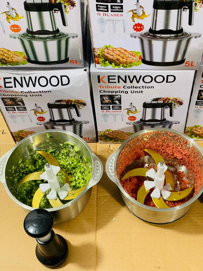 Kenwood Electric Meat Chopper 5L Capacity + 3 Speed Levels – Cook More, Faster