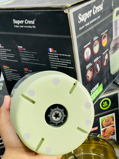 German Super Crest 6L Large Capacity Meat Chopper & Stand Mixer