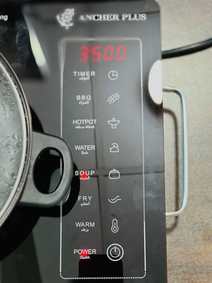 ANCHER PLUS Universal Hot Plate 3500 Watt | Electric Ceramic Cooker Stove Hot Plate