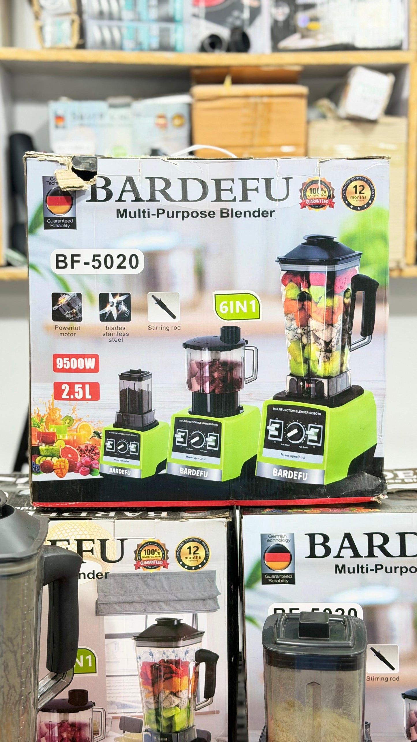 3-in-1 Bardefu Multipurpose Blender – Blend, Chop & Juice in Seconds Copy