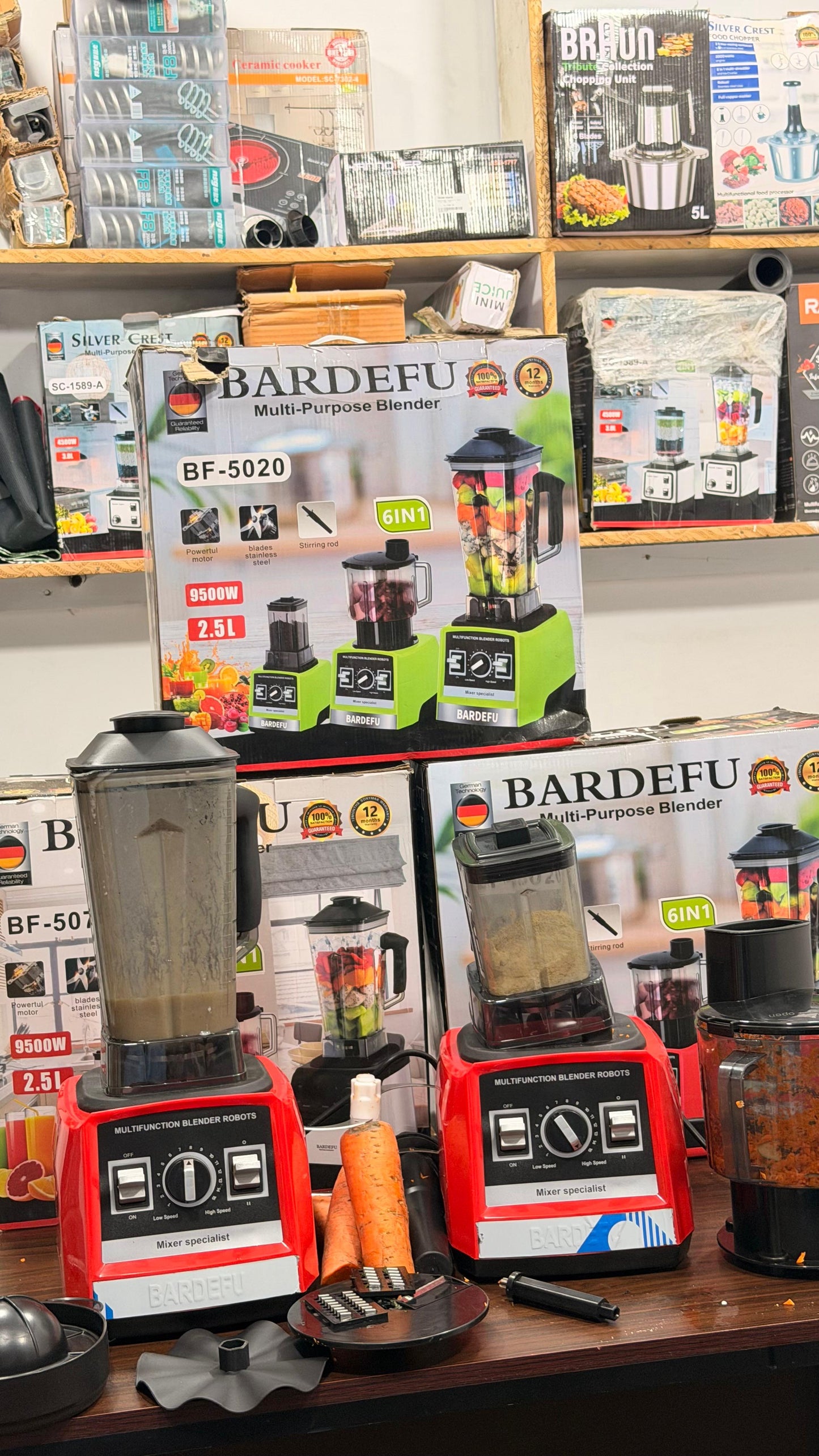 3-in-1 Bardefu Multipurpose Blender – Blend, Chop & Juice in Seconds Copy
