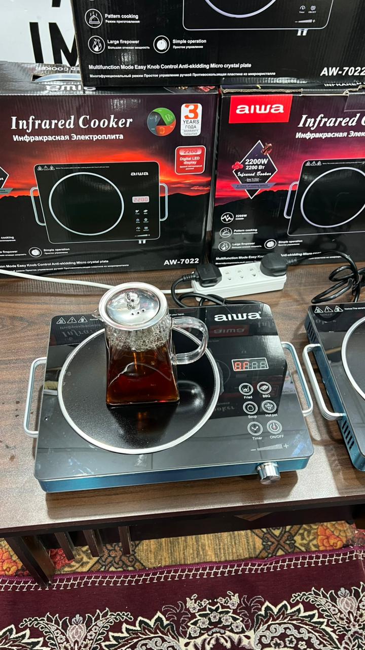 2200W Infrared Electric Cooker with Digital LED Display & Multifunction Cooking