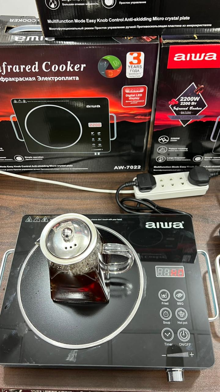 2200W Infrared Electric Cooker with Digital LED Display & Multifunction Cooking