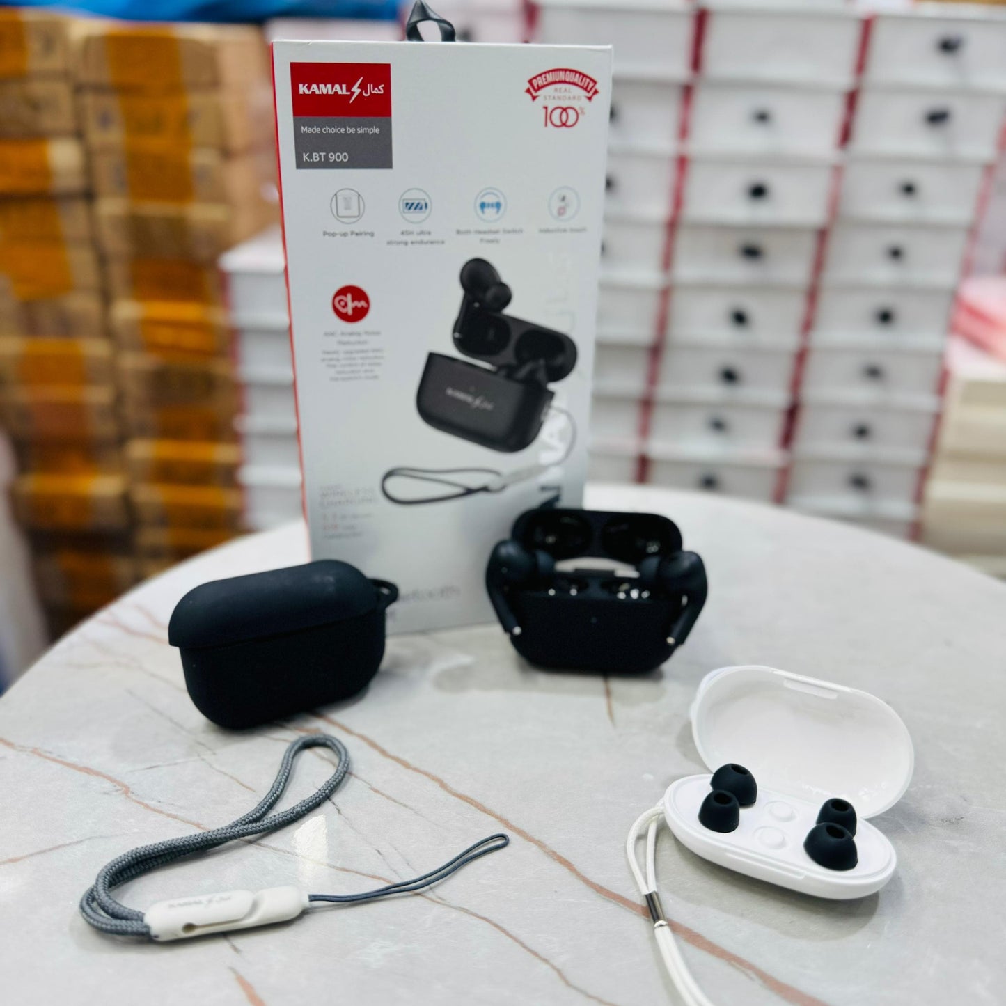 AirPods Pro 2 with Active ANC - Made in Dubai 45Hours Backup Time  with 1 Year Official Warranty