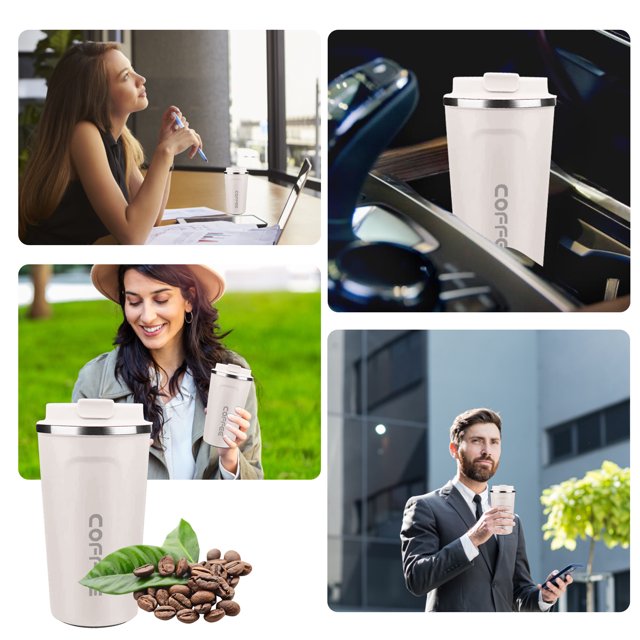 New Digital Display Coffee Thermos Cup ( Hot & Cold )