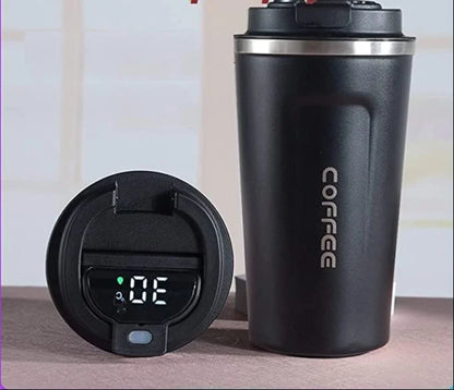 New Digital Display Coffee Thermos Cup ( Hot & Cold )